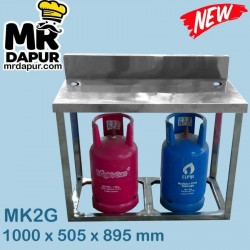 MEJA KOMPOR STAINLESS GAS...